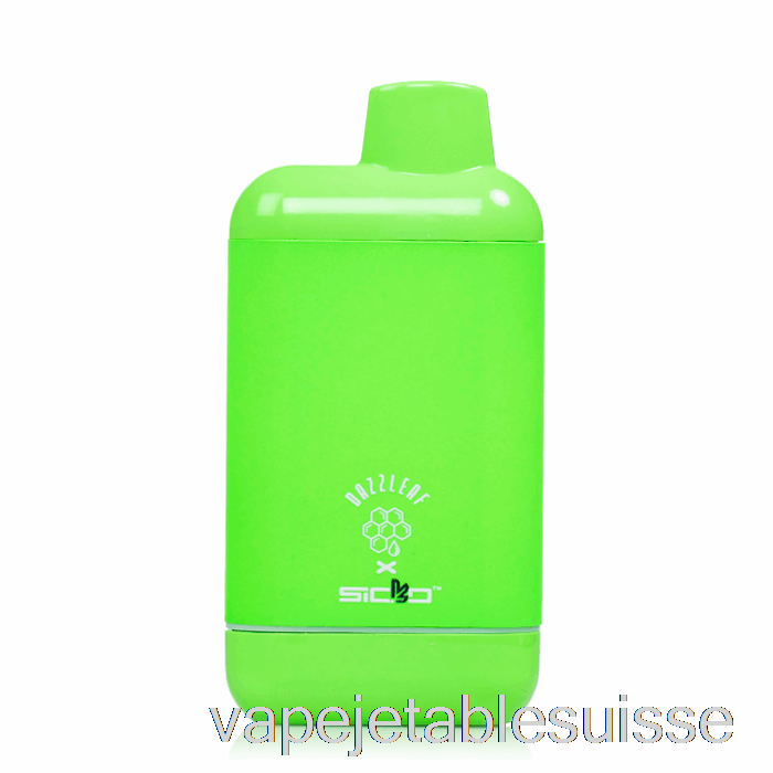 Vape Suisse Dazzleaf Dazzii Boxx 510 Batterie Happy Green